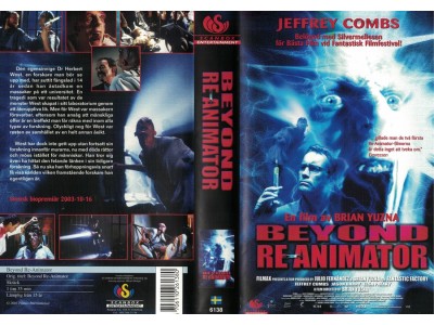 Beyond Re-Animator  VHS